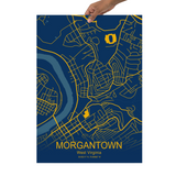 Morgantown West Virginia Campus Poster