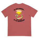 We Eat B-Vo Burgers T-Shirt - RedCup Oklahoma